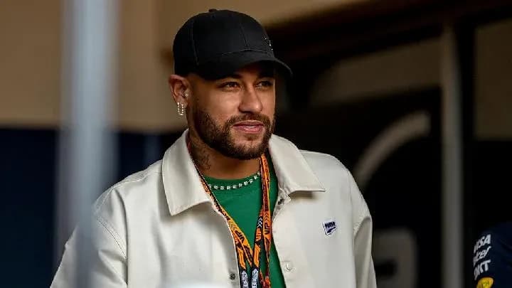 Neymar in casual attire at event