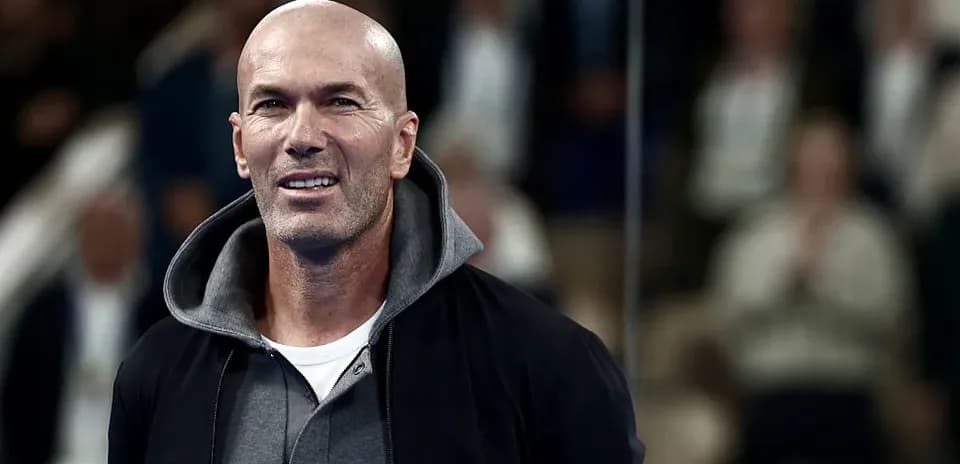 Зинедин Зидан на спортивном мероприятии