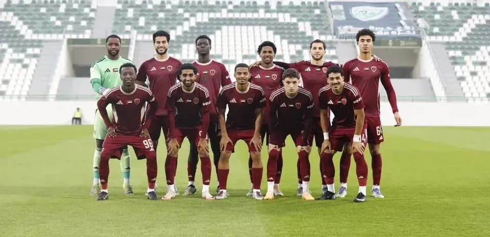 Команда Al Sharjah U23 на поле