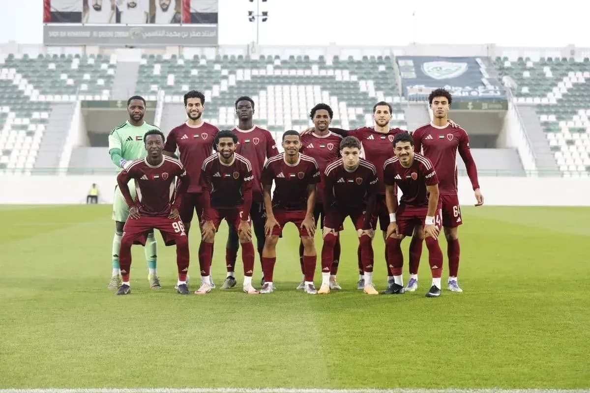 Команда Al Sharjah U23 на поле