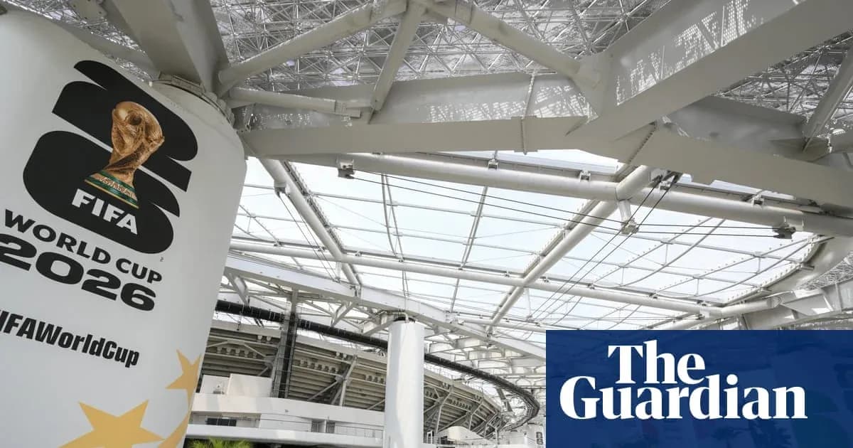 Логотип ЧМ-2026 FIFA на стадионе